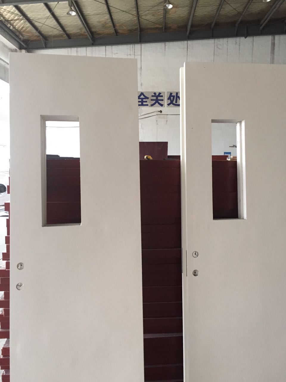 烤漆木质防火门