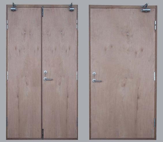 木质防火门单开、双开