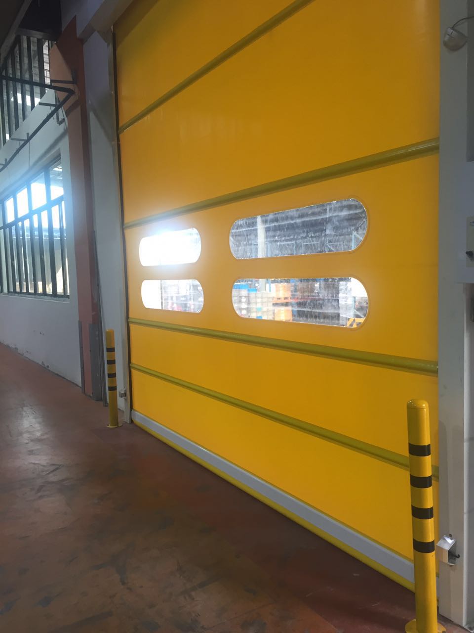 快速门桔黄视窗